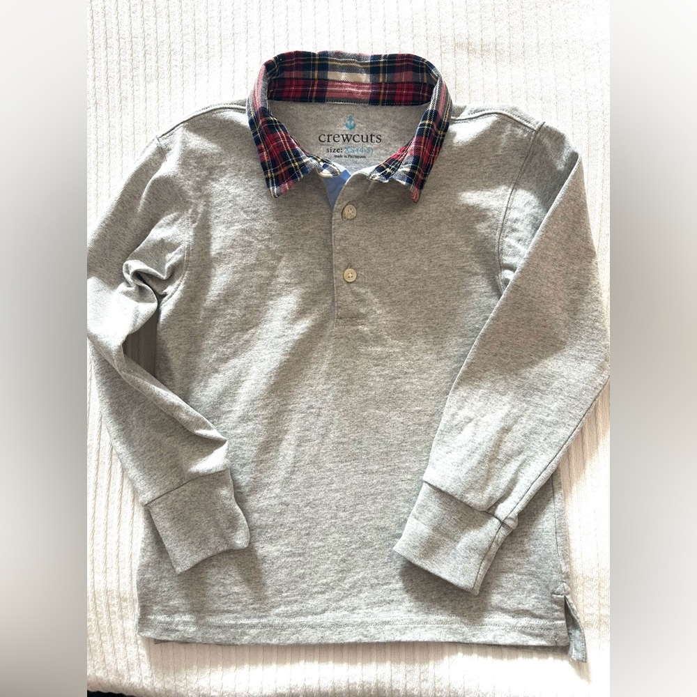 Crewcuts Long Sleeved Collared Shirt